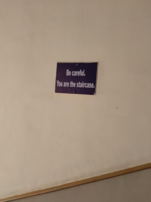 D&aacute;vejte pozor, jste schody!